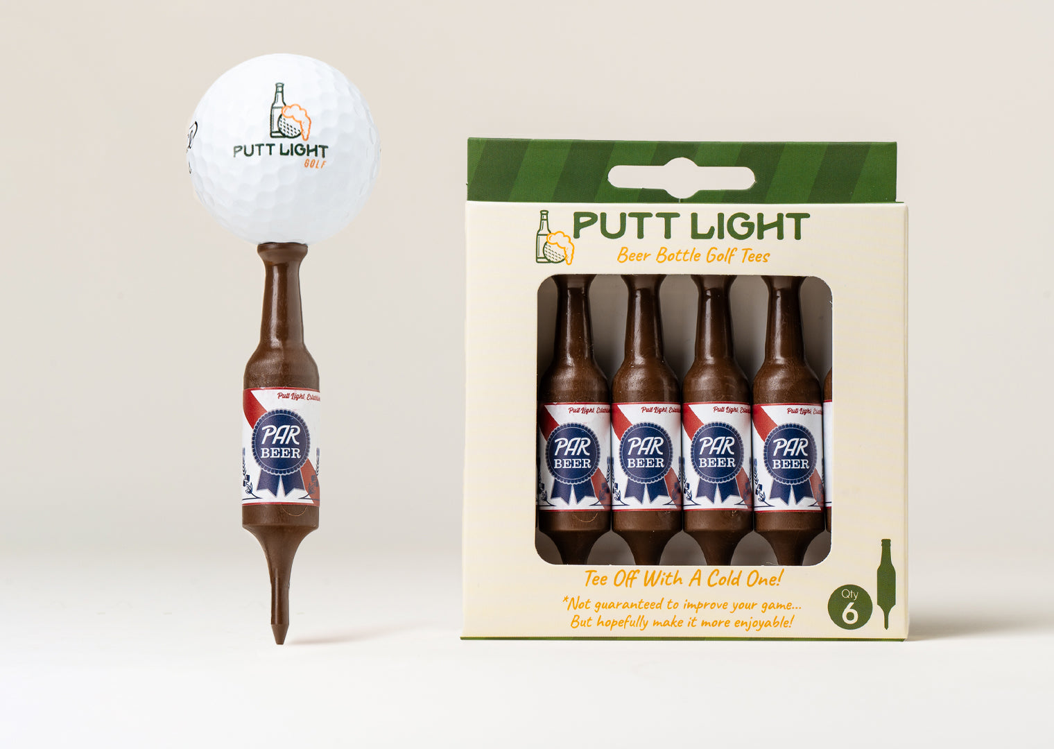 P A R Golf Tee (6 Pack)