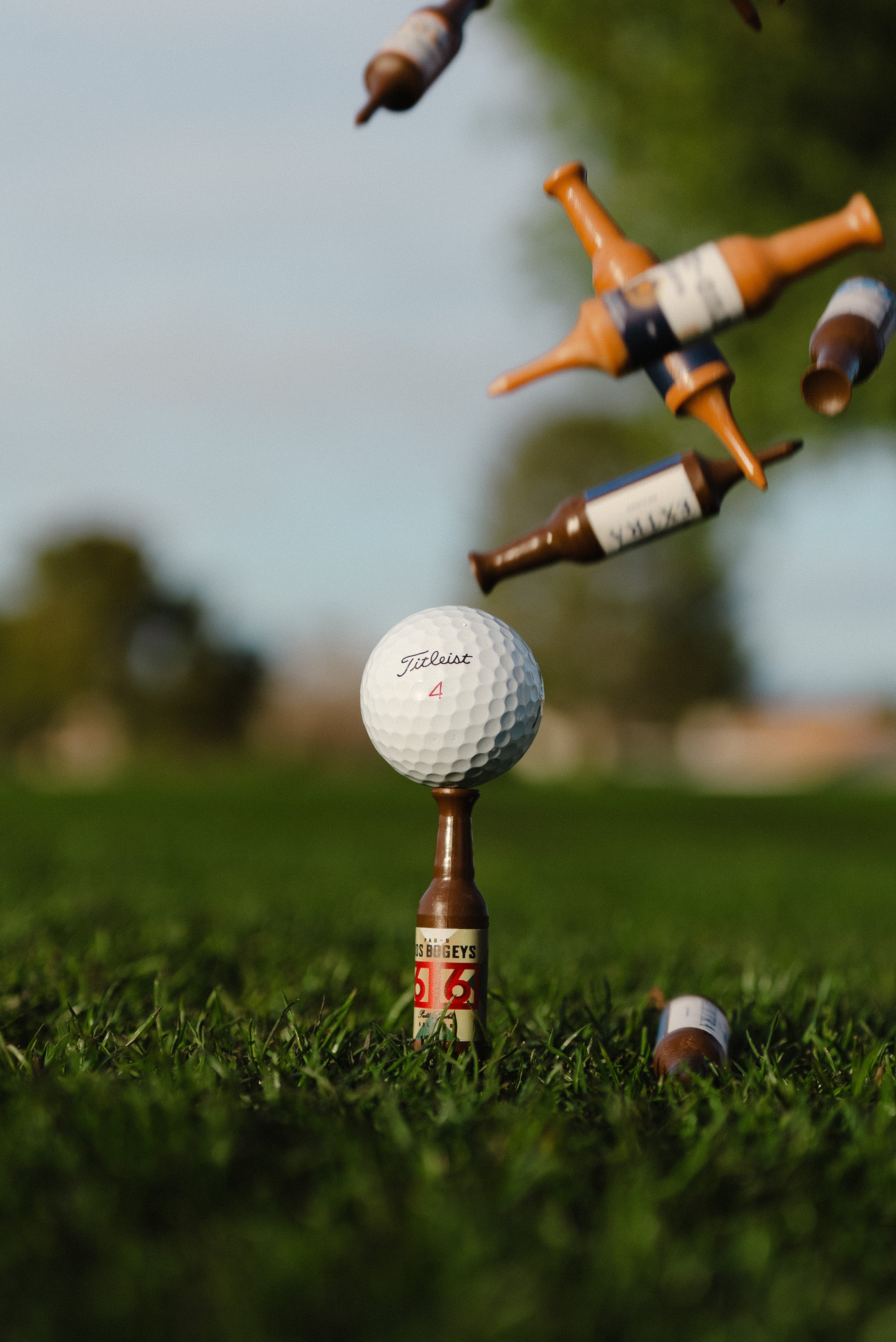 Beer Golf Tee