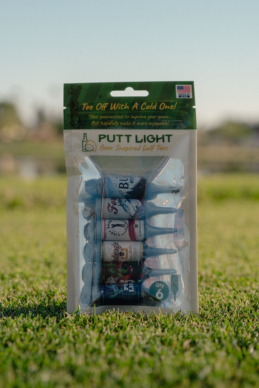 Beer Can Golf Tee (Variety Pack)