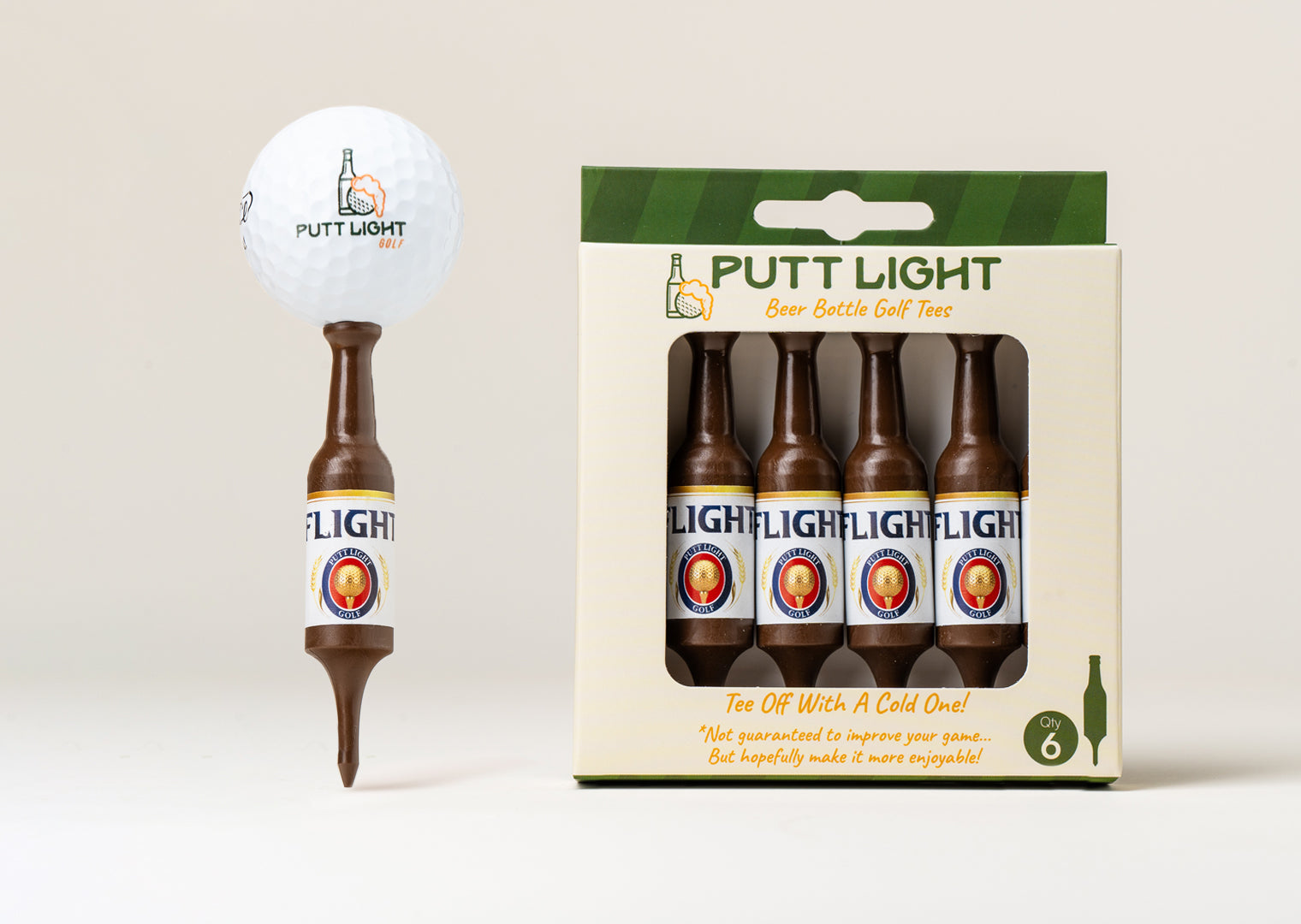 Miller Flight Golf Tee (6 Pack)