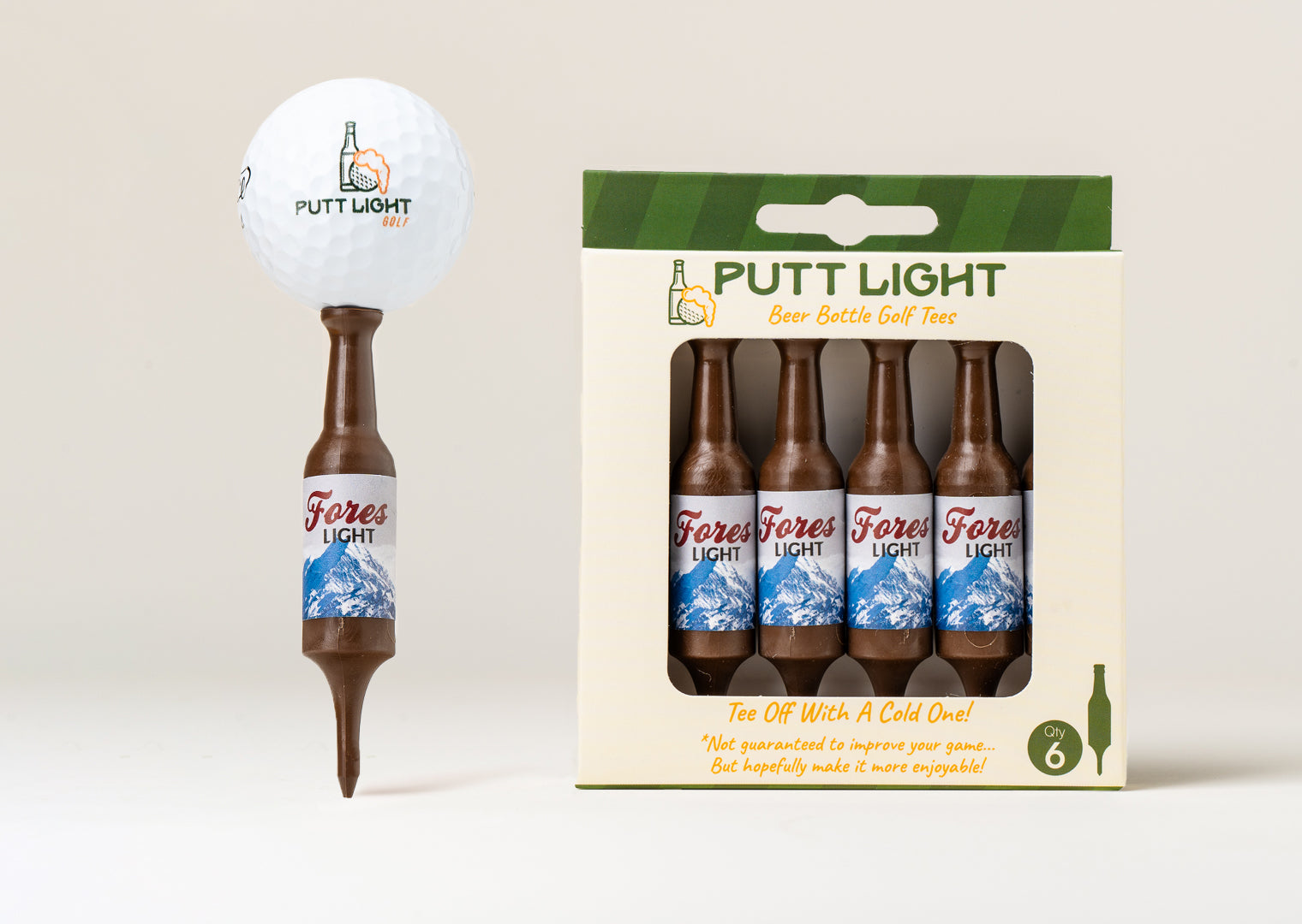 Beer Golf Tee