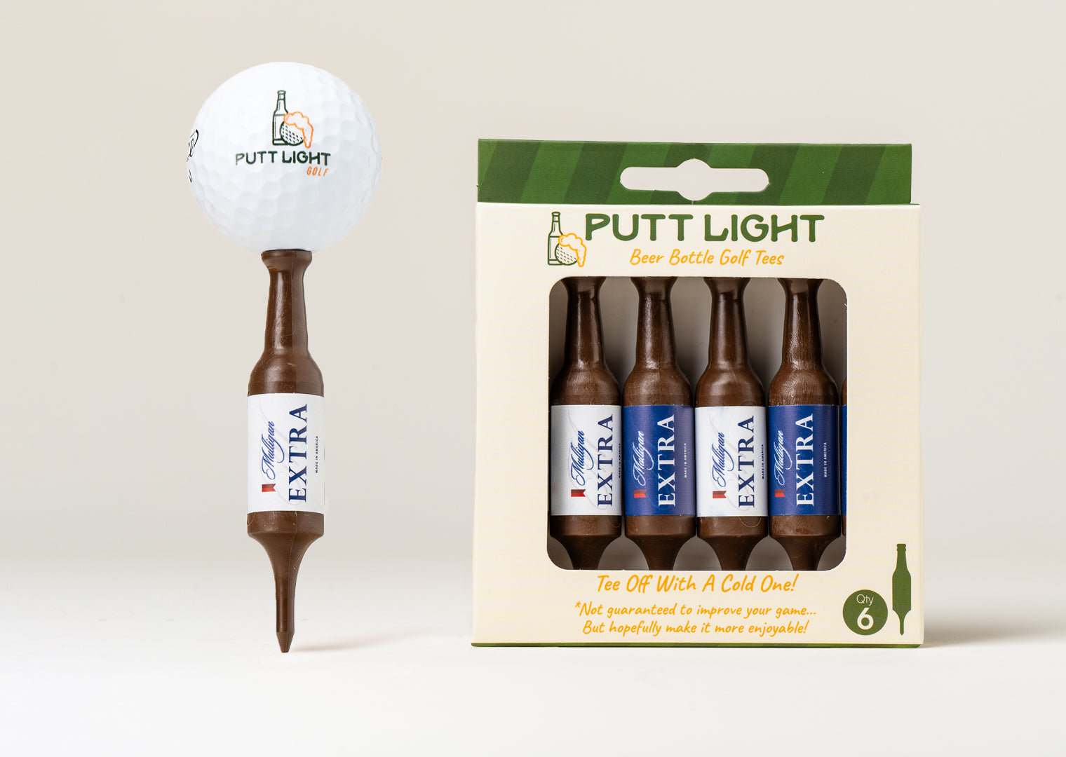 Beer Golf Tee
