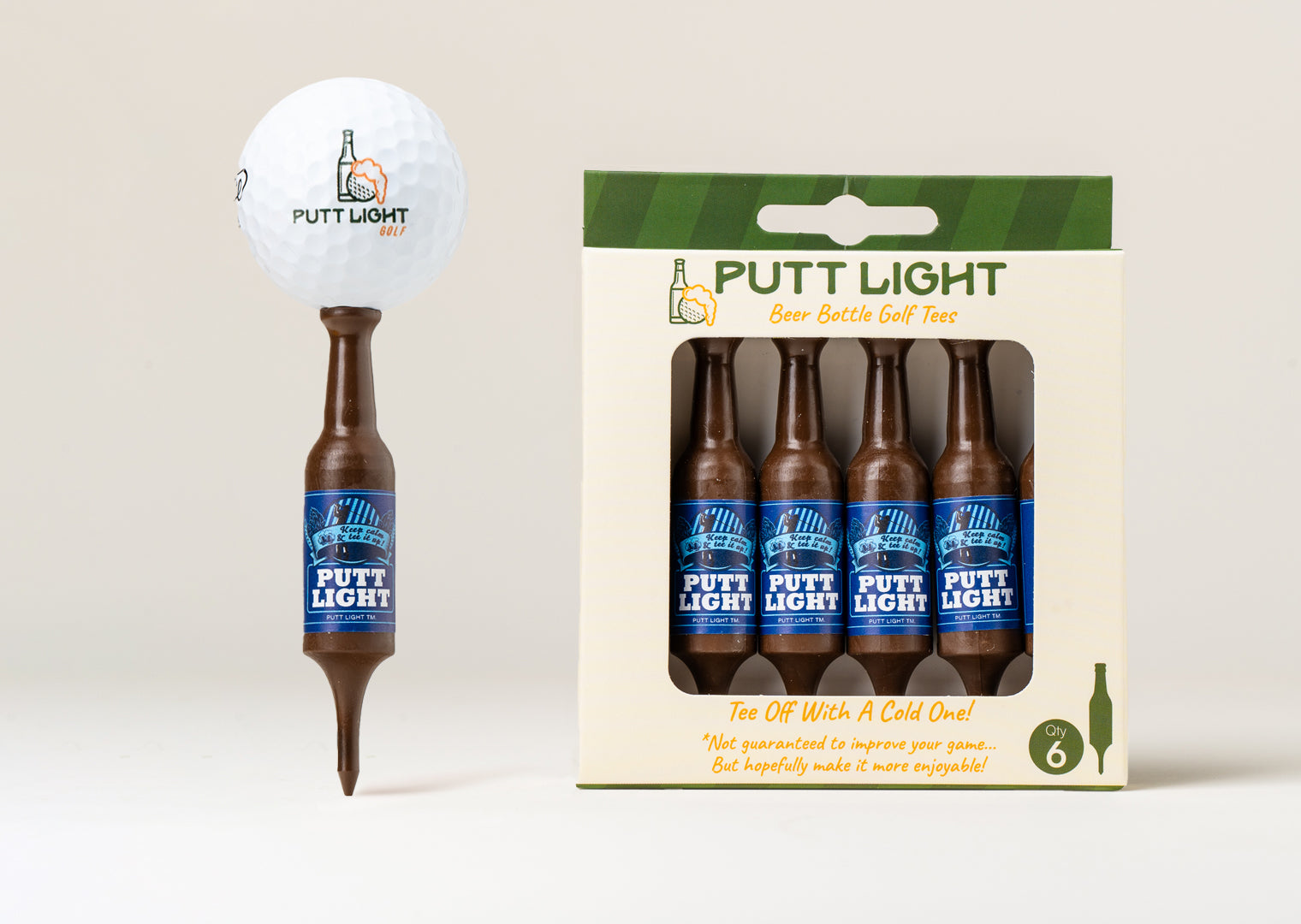 Beer Golf Tee